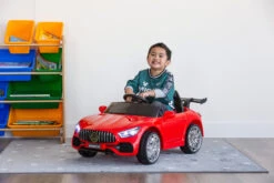 New Aim 12v Mercedes Benz-Inspired Kids Electric Ride On Car With Remote - Red -Kids Car Sales V196 BMT919W 197519 07