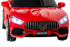 New Aim 12v Mercedes Benz-Inspired Kids Electric Ride On Car With Remote - Red -Kids Car Sales V196 BMT919W 197519 08