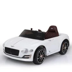 Kahuna Bentley Exp 12 Speed 6E Licensed 6v Electric Ride On Kids Car With Remote Control - White