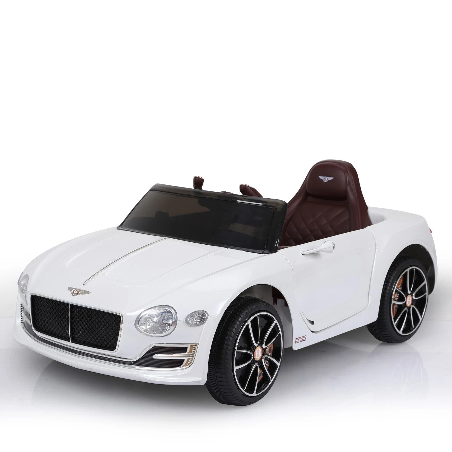 Kahuna Bentley Exp 12 Speed 6E Licensed 6v Electric Ride On Kids Car With Remote Control - White 1 Kahuna Bentley Exp 12 Speed 6E Licensed 6v Electric Ride On Kids Car With Remote Control - White