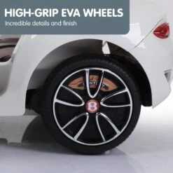 Kahuna Bentley Exp 12 Speed 6E Licensed 6v Electric Ride On Kids Car With Remote Control - White 18 Kahuna Bentley Exp 12 Speed 6E Licensed 6v Electric Ride On Kids Car With Remote Control - White -Kids Car Sales V240 CAR BEN WH 70545 06