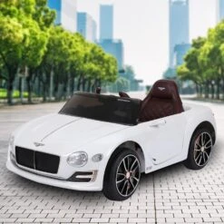 Kahuna Bentley Exp 12 Speed 6E Licensed 6v Electric Ride On Kids Car With Remote Control - White 22 Kahuna Bentley Exp 12 Speed 6E Licensed 6v Electric Ride On Kids Car With Remote Control - White -Kids Car Sales V240 CAR BEN WH 70545 10