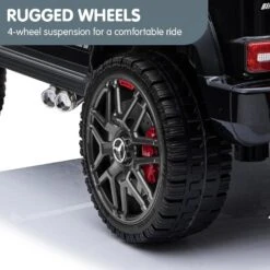 Kahuna Mercedes Benz AMG G63 Licensed Kids Ride On Car With Remote - Black -Kids Car Sales V240 CAR G63 BK 70551 07