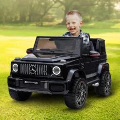 Kahuna Mercedes Benz AMG G63 Licensed Kids Ride On Car With Remote - Black -Kids Car Sales V240 CAR G63 BK 70551 10