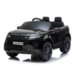 Kahuna Land Rover Licensed 12v Electric Kids Ride On Car With Remote - Black