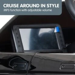 Kahuna Land Rover Licensed 12v Electric Kids Ride On Car With Remote - Black -Kids Car Sales V240 CAR LRV BK 70523 05