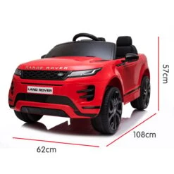 Kahuna Land Rover Licensed Kids Electric Ride On Car With Remote - Red -Kids Car Sales V240 CAR LRV RD 70525 06