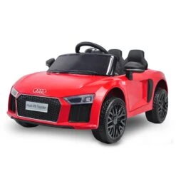 Audi Licensed R8 Spyder 12v Electric Ride On Kids Car With Remote - Red
