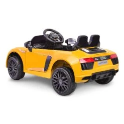 Kahuna 12v Licensed Audi R8 Spyder Kids Electric Ride On Car With Remote - Yellow 16 Kahuna 12v Licensed Audi R8 Spyder Kids Electric Ride On Car With Remote - Yellow -Kids Car Sales V240 CAR SPD YE 70534 05