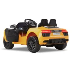 Kahuna 12v Licensed Audi R8 Spyder Kids Electric Ride On Car With Remote - Yellow 18 Kahuna 12v Licensed Audi R8 Spyder Kids Electric Ride On Car With Remote - Yellow -Kids Car Sales V240 CAR SPD YE 70534 07