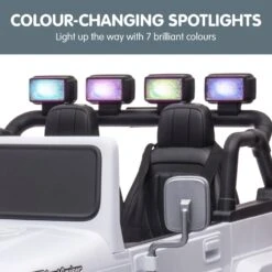 Kahuna 80W Licensed Toyota FJ-40 Kids Ride On Car - White 16 Kahuna 80W Licensed Toyota FJ-40 Kids Ride On Car - White -Kids Car Sales V240 CAR TYT FJ40 WH 70537 04