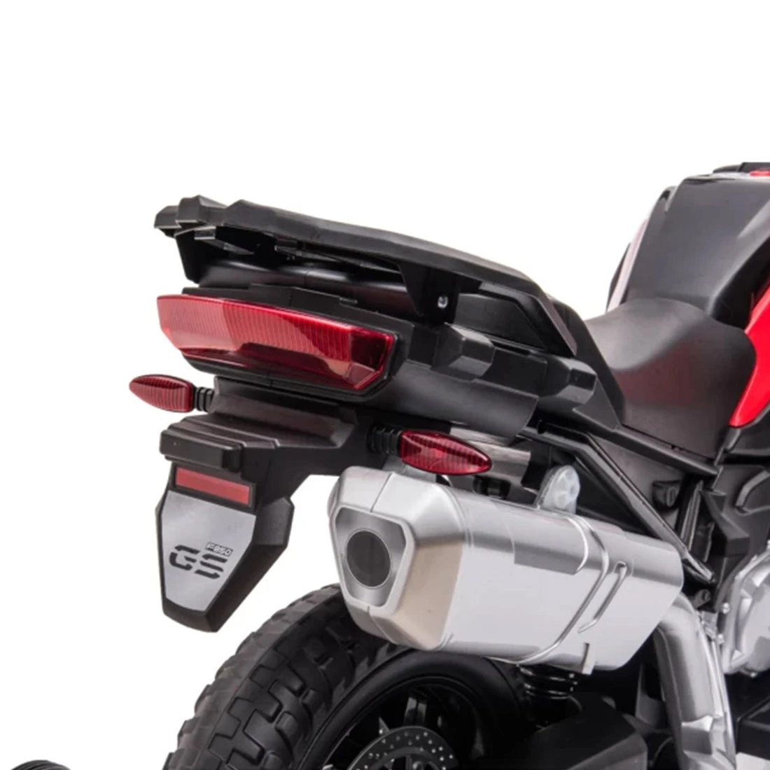 BMW Licensed 12v F850GS Adventure Touring Kids Ride On Motorbike - Red 2 BMW Licensed 12v F850GS Adventure Touring Kids Ride On Motorbike - Red - Image 2