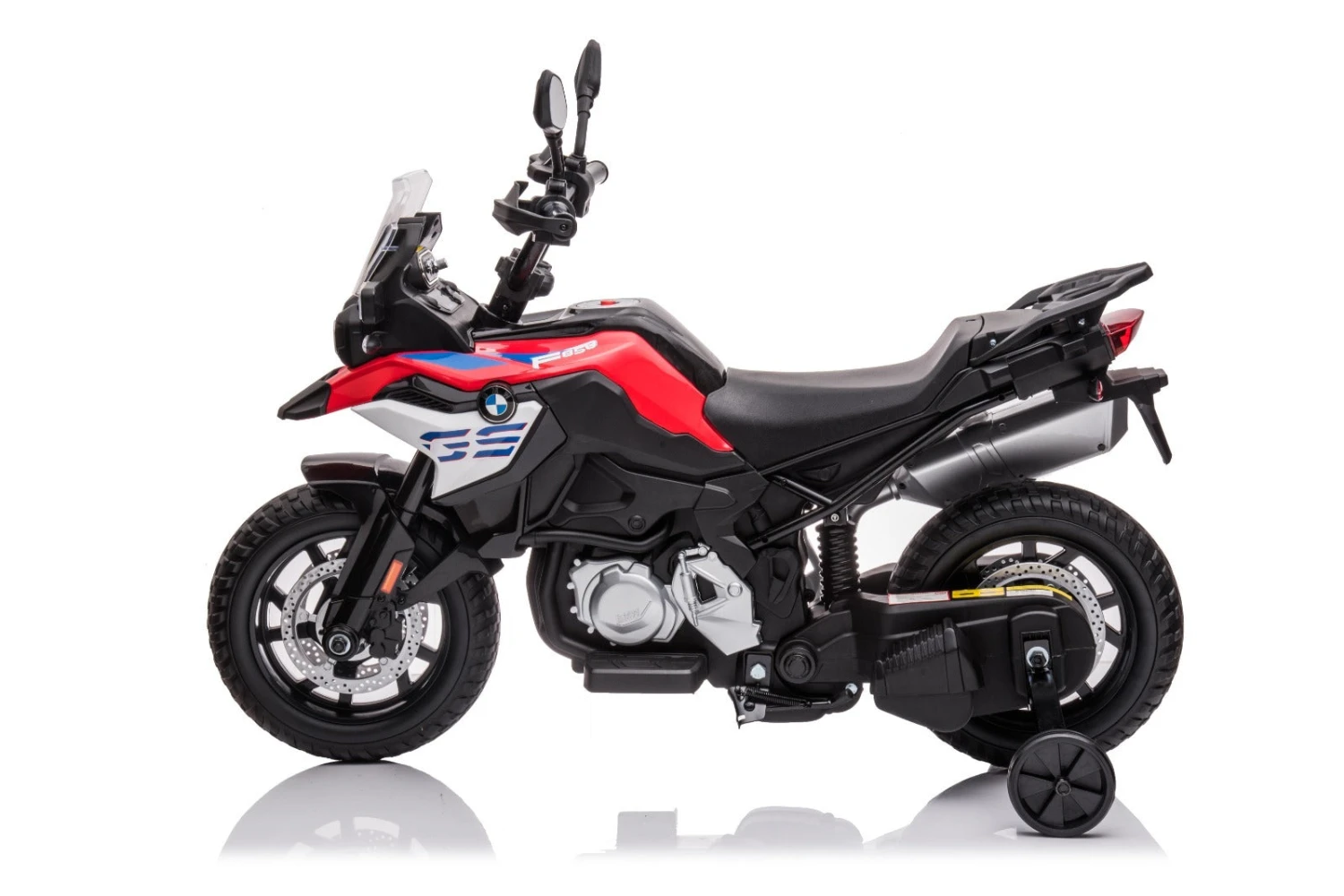 BMW Licensed 12v F850GS Adventure Touring Kids Ride On Motorbike - Red 3 BMW Licensed 12v F850GS Adventure Touring Kids Ride On Motorbike - Red - Image 3