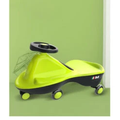 Howawa Italian Design Glide & Twist Kids Ride On Car - Green Black -Kids Car Sales V891 TOY ISCG X1 197679 09