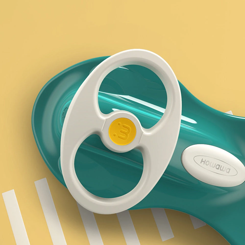 Howawa Italian Design Glide & Twist Kids Ride On Car - Mocha White 4 Howawa Italian Design Glide & Twist Kids Ride On Car - Mocha White - Image 4