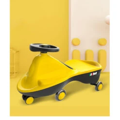 Howawa Italian Design Glide & Twist Kids Ride On Car - Yellow -Kids Car Sales V891 TOY NSCY X1 197632 10