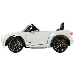 Bentley Style EXP12 Licensed 12v Electric Kids Ride On Car - White -Kids Car Sales White Electric Kids Ride On Car 11
