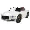 Bentley Style EXP12 Licensed 12v Electric Kids Ride On Car - White
