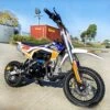 MJM 70cc Petrol Powered 4-Stroke Fully-Auto Kids Dirt Bike - Orange