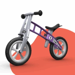 FirstBIKE Lightweight Basic Balance Bike No Brake - Violet