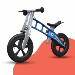 FirstBIKE Lightweight Cross Balance Bike With Brake - Light Blue