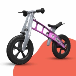 FirstBIKE Lightweight Cross Balance Bike With Brake - Pink