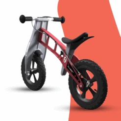 FirstBIKE Lightweight Cross Balance Bike With Brake - Red -Kids Car Sales firstbike lightweight cross balance bike with brake red 2