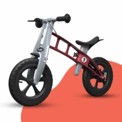 FirstBIKE Lightweight Cross Balance Bike With Brake - Red