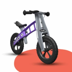 FirstBIKE Lightweight Cross Balance Bike With Brake - Violet -Kids Car Sales firstbike lightweight cross balance bike with brake violet 4