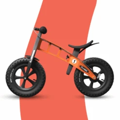 FirstBIKE Lightweight Fat Cross Balance Bike With Brake - Orange -Kids Car Sales firstbike lightweight fat cross balance bike with brake orange 4
