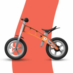 FirstBIKE Lightweight Street Balance Bike With Brake - Orange 11 FirstBIKE Lightweight Street Balance Bike With Brake - Orange -Kids Car Sales firstbike lightweight street balance bike with brake orange 4