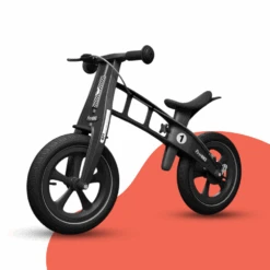 FirstBIKE Limited Edition Balance Bike With Brake - Black