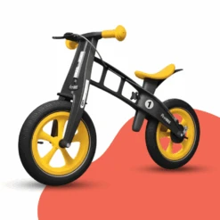 FirstBIKE Limited Edition Balance Bike With Brake - Yellow