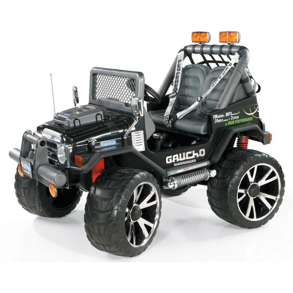 Peg Perego Gaucho Superpower 24v Twin Seat Off-Road Kids Car 1 Peg Perego Gaucho Superpower 24v Twin Seat Off-Road Kids Car