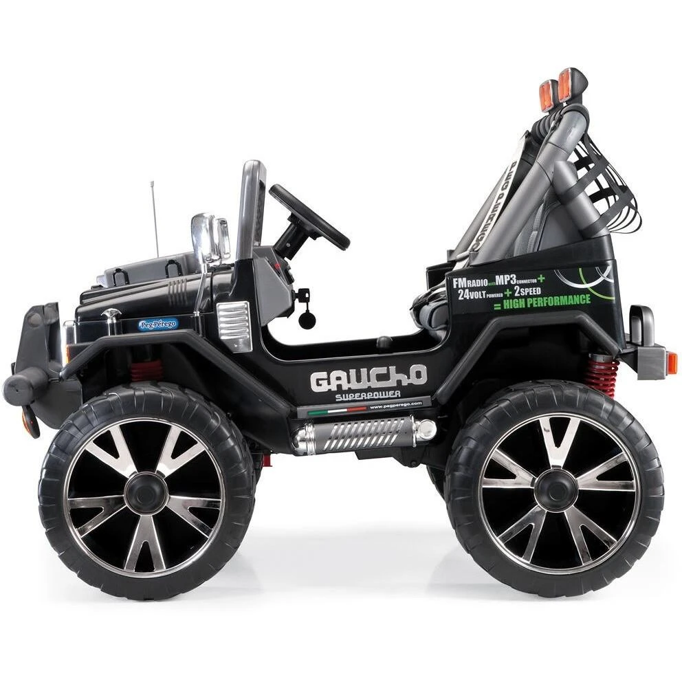 Peg Perego Gaucho Superpower 24v Twin Seat Off-Road Kids Car 2 Peg Perego Gaucho Superpower 24v Twin Seat Off-Road Kids Car - Image 2