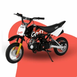 GMX Chip 50cc Petrol-Powered 4-Stroke Kids Dirt Bike - Black 11 GMX Chip 50cc Petrol-Powered 4-Stroke Kids Dirt Bike - Black -Kids Car Sales ge pu50 blk gmx chip 50cc petrol powered 4 stroke dirt bike black 2