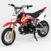 GMX Chip 50cc Petrol-Powered 4-Stroke Kids Dirt Bike - Red