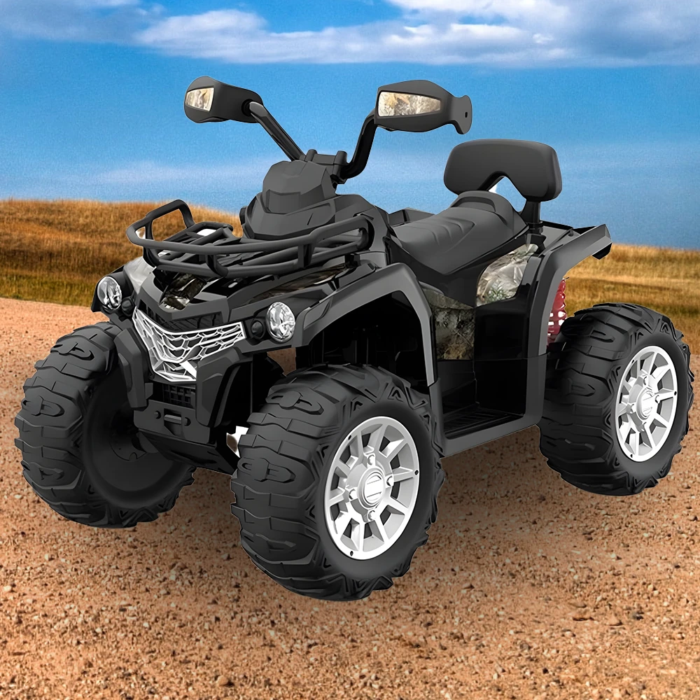 Go Skitz Rover 12v Electric Kids Quad Bike - Black 2 Go Skitz Rover 12v Electric Kids Quad Bike - Black - Image 2