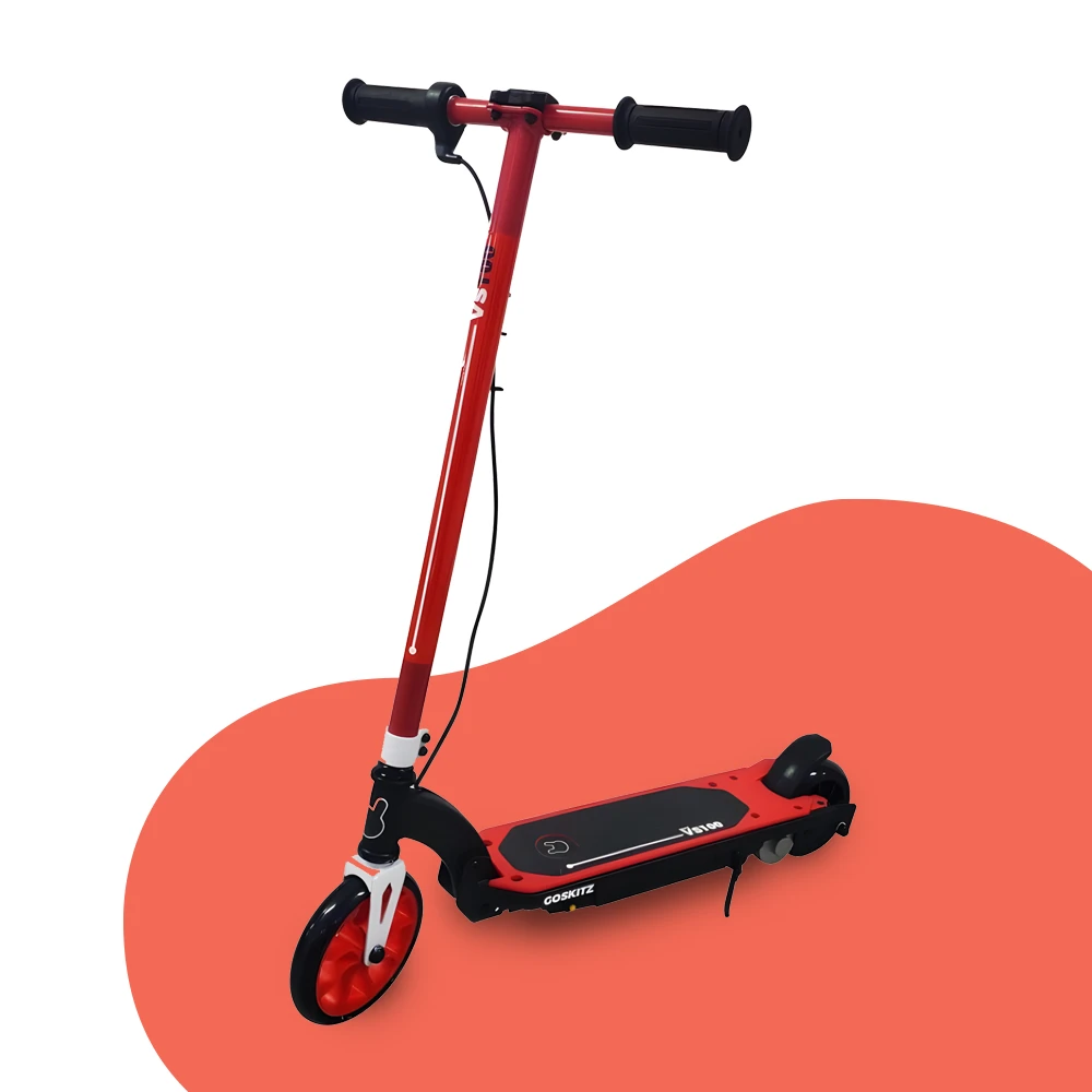 Go Skitz VS100 Kids Electric Scooter - Red 3 Go Skitz VS100 Kids Electric Scooter - Red - Image 3