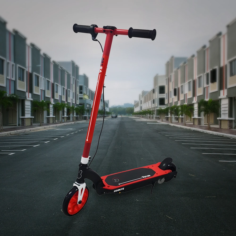 Go Skitz VS100 Kids Electric Scooter - Red 2 Go Skitz VS100 Kids Electric Scooter - Red - Image 2