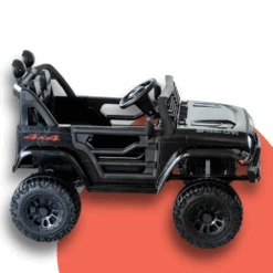 Lenoxx Jeep Inspired 12 Kids Electric Ride On With Remote - Black -Kids Car Sales jeep inspired remote controlled ride on electric car black 5