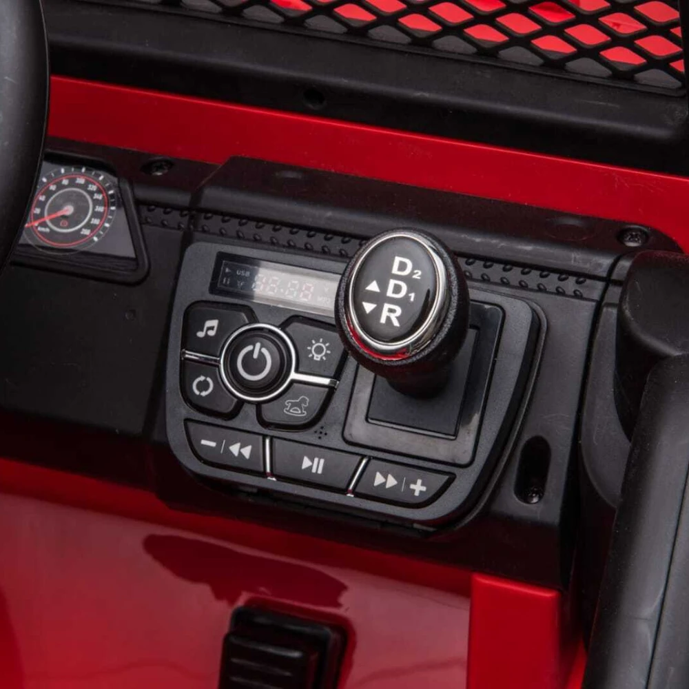 Jeep Off Road 12V 2-Seater Kids Ride On Car With Remote – Pink 6 Jeep Off Road 12V 2-Seater Kids Ride On Car With Remote – Pink - Image 6