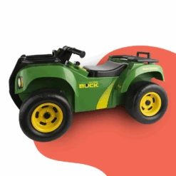 John Deere Push Power Ride On Buck ATV With Lights & Sounds