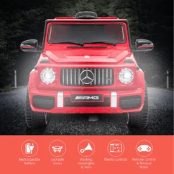 Kahuna 12v Licensed Mercedes Benz AMG G63 Kids Electric Ride On With Remote - Red 19 Kahuna 12v Licensed Mercedes Benz AMG G63 Kids Electric Ride On With Remote - Red -Kids Car Sales kahuna 12v licensed mercedes benz amg g63 kids electric ride on with remote red 06