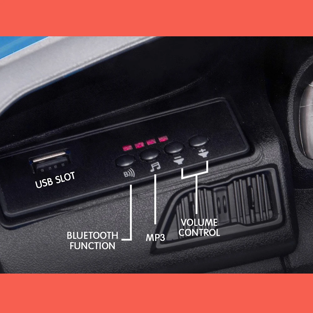 Kahuna 12v Licensed Audi Sport Kids Electric Ride On With Remote - Blue 8 Kahuna 12v Licensed Audi Sport Kids Electric Ride On With Remote - Blue - Image 8