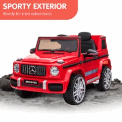 Kahuna 12v Licensed Mercedes Benz AMG G63 Kids Electric Ride On With Remote - Red 13 Kahuna 12v Licensed Mercedes Benz AMG G63 Kids Electric Ride On With Remote - Red -Kids Car Sales kahuna 12v licensed mercedes benz amg g63 kids electric ride on with remote red