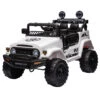 Kahuna Authorized Toyota Electric Kids Ride-on Car Fj Cruiser - White
