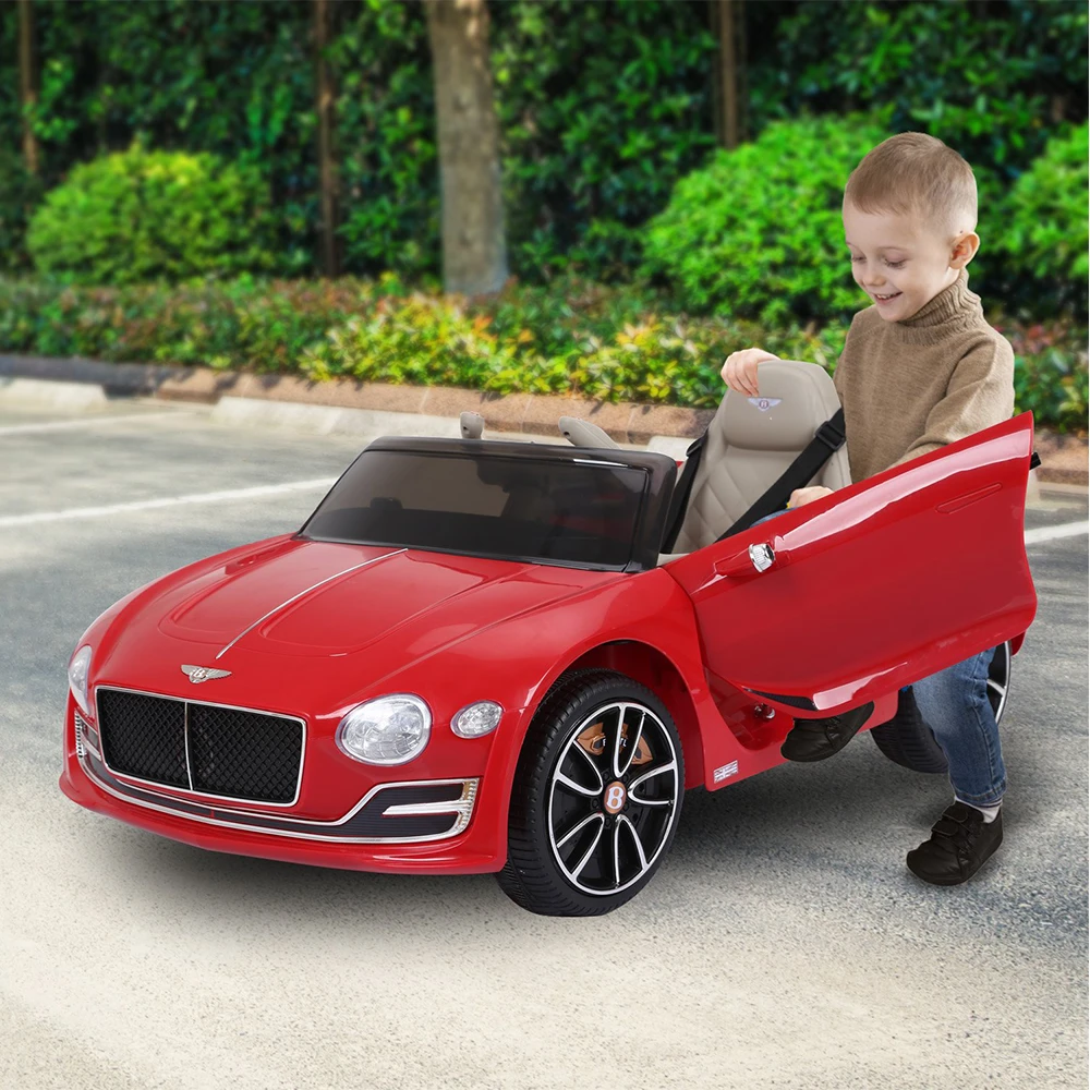 Kahuna Bentley Exp 12 Speed 6E Licensed Kids Ride On Electric Car Remote Control - Red 2 Kahuna Bentley Exp 12 Speed 6E Licensed Kids Ride On Electric Car Remote Control - Red - Image 2