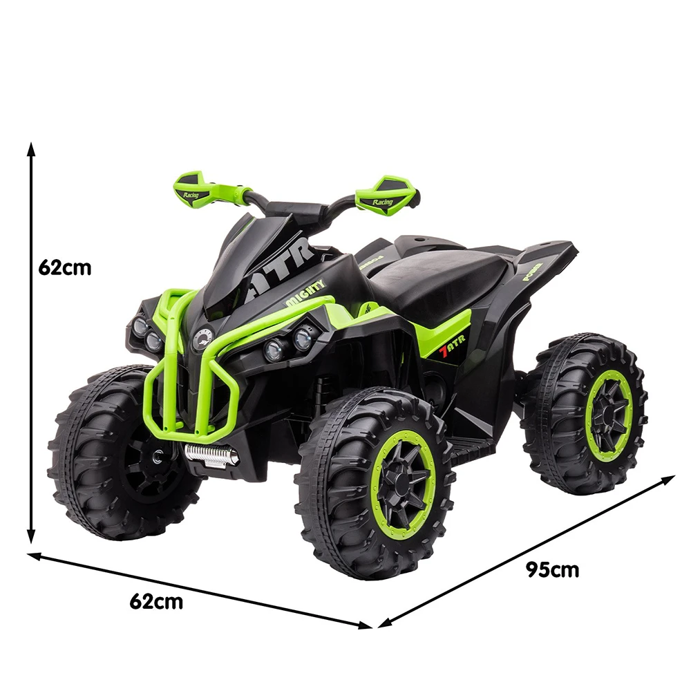 Kahuna GTS99 Kids Electric Ride On Quad Bike Toy ATV 50W - Green 12 Kahuna GTS99 Kids Electric Ride On Quad Bike Toy ATV 50W - Green - Image 12