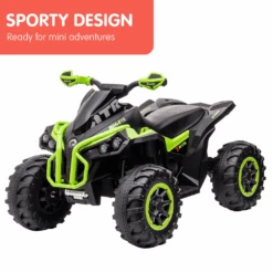 Kahuna GTS99 Kids Electric Ride On Quad Bike Toy ATV 50W - Green 14 Kahuna GTS99 Kids Electric Ride On Quad Bike Toy ATV 50W - Green -Kids Car Sales kahuna gts99 kids electric ride on quad bike toy atv 50w green 03